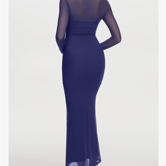 ReoRia Royal Blue Long Sleeve Dress - Picture 2 of 10